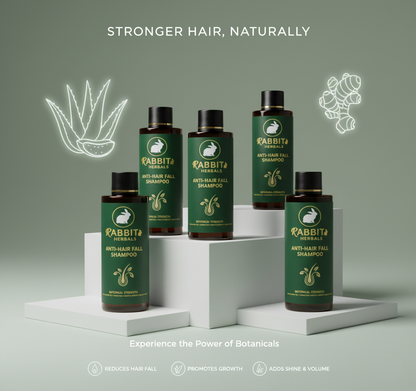 RABBIT HERBAL ANTI HAIR FALL SHAMPOO-100% NATURAL