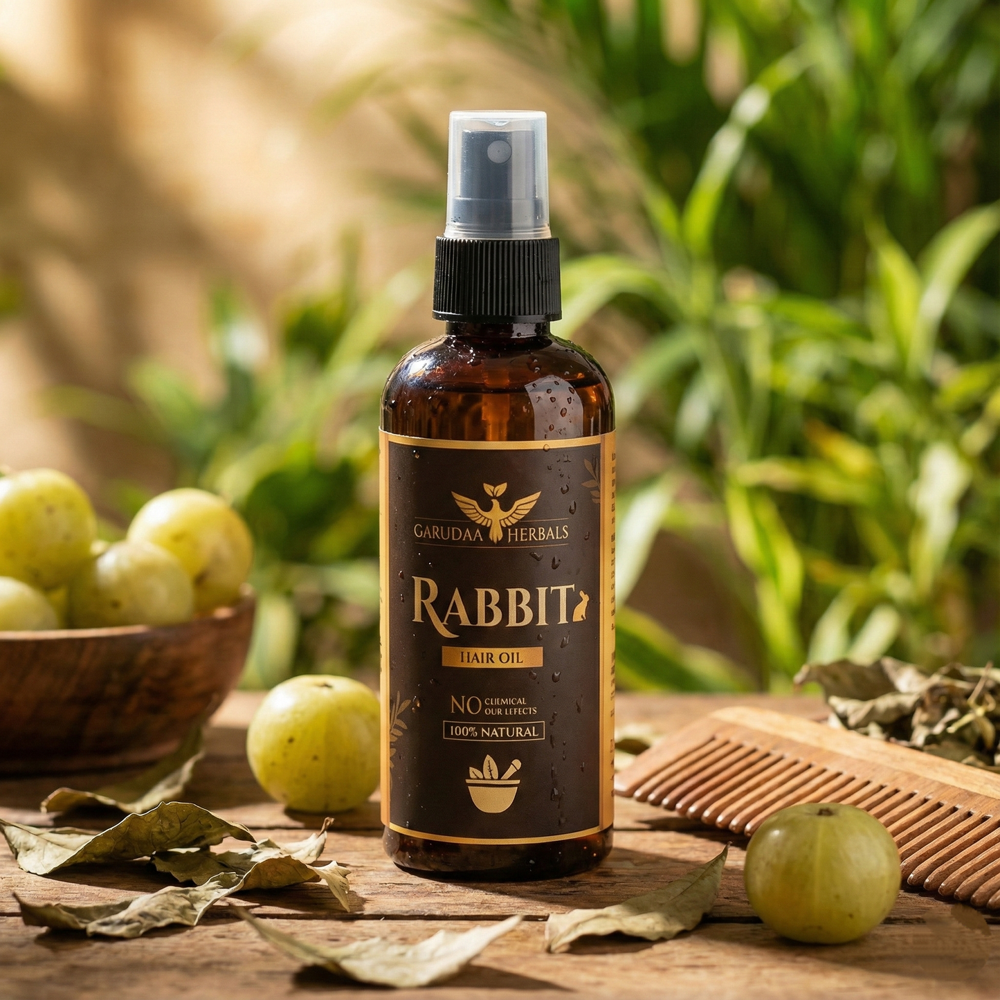 Rabbit Herbal Hair Oil – 100% Stronger, Healthier Growth