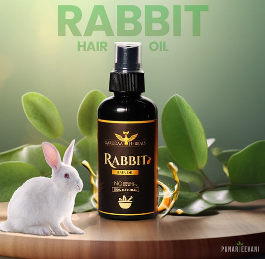 Rabbit Blood Herbal Hair Oil 100% Stronger, Healthier Growth